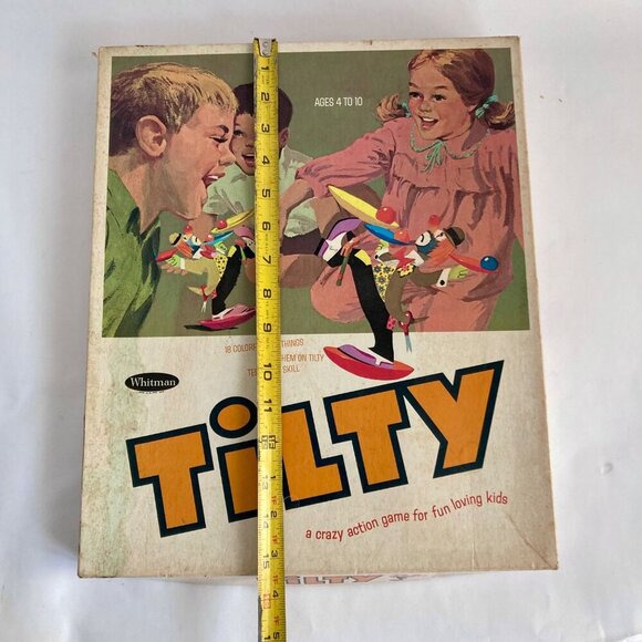 Vintage 1967 Whitman Tilty Balancing Clown Game RARE! - Picture 5 of 8